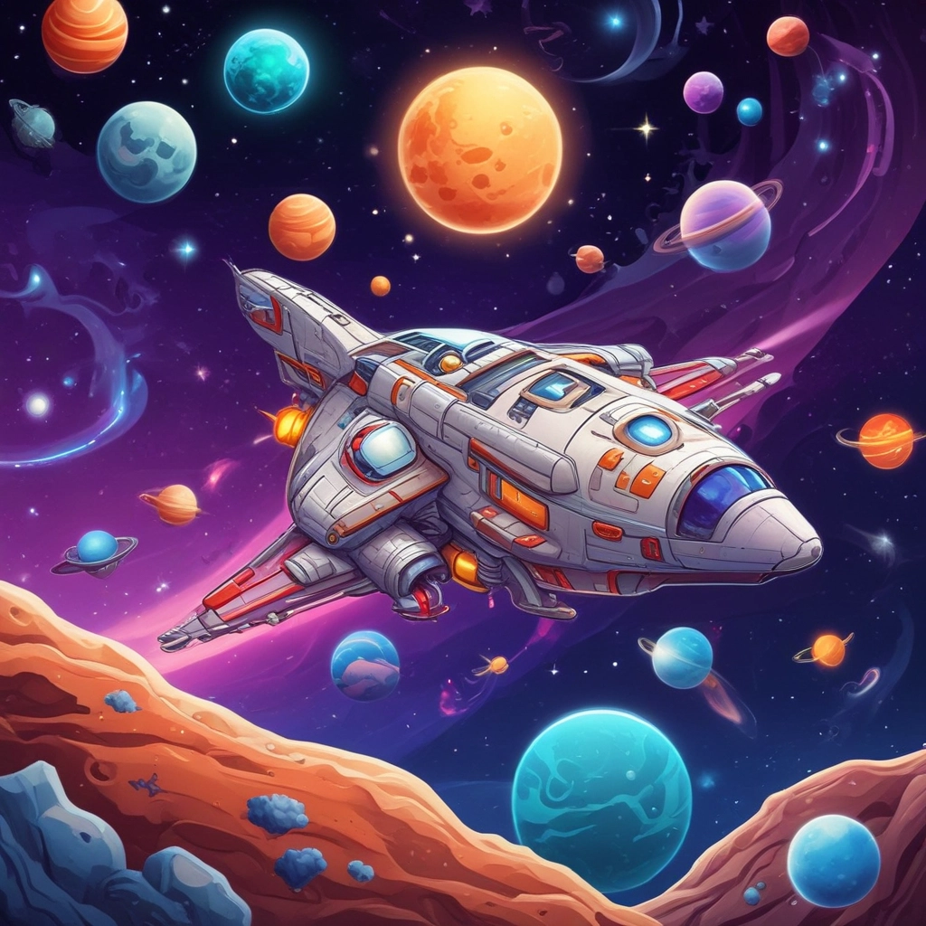 Heirs of Laelaps spaceship artwork