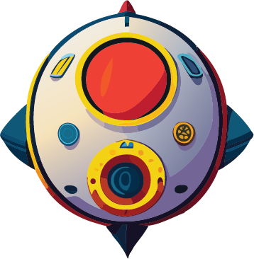 Galactic Warden - Flies toward you and self-destructs, damaging everything with its explosive blast